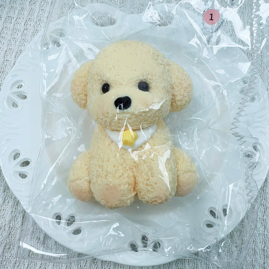 可愛い子犬スクイーズ ゆっくり戻る スクイーズトイ ストレス解消グッズ