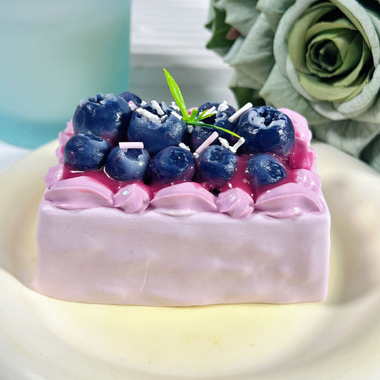 ブルーベリーケーキ 手作りシリコンスクイーズトイ スローリバウンド ギフト 食品グレード ストレス解消グッズ