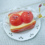 ダブルパンケーキスクイーズトイ 水っぽい超柔らか マッド感 手作り 食品グレードシリコン
