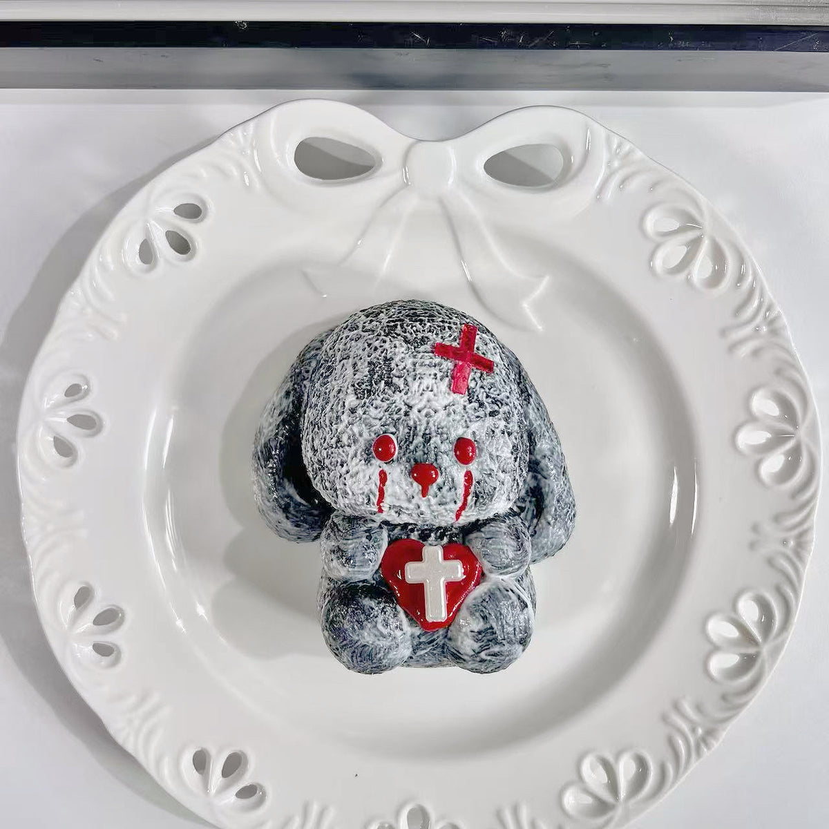ブラック垂耳うさぎスクイーズ スローリバウンド ストレス解消グッズ デストレス置物 インスタ映え ぬいぐるみ バースデープレゼント