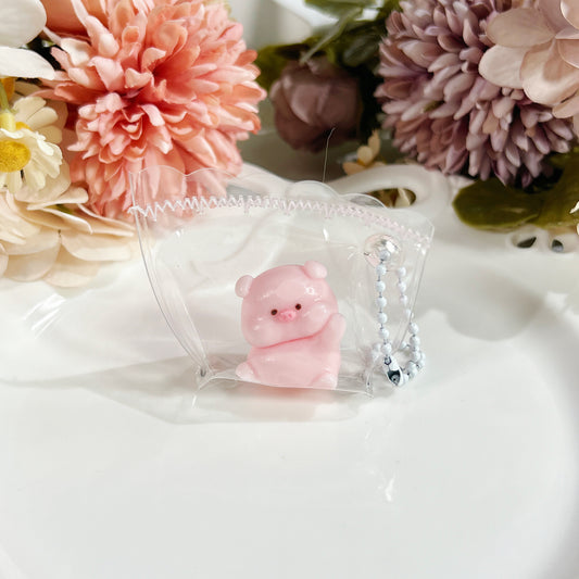 ミニ ちびコロ スローリバウンド 可愛い子豚スクイーズトイ 手作り ストレス解消グッズ 子供用 食品グレードシリコン