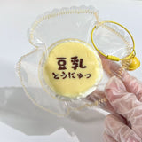 ハンドメイド 豆乳丸餅スクイーズ 超もち水感 スローリバウンド 学生ギフト 高見た目 インスタ映え人気商品