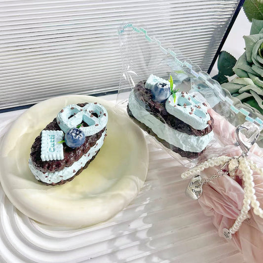 ミントクリームサンドクッキー 高見た目 インスタ映え 人気ヒット 完全手作り 食品グレードシリコン スクイーズトイ ストレス解消