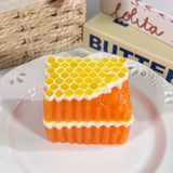 ハチミツ巣ブロック 手作り高品質 ストレス解消 食品グレードシリコン スクイーズトイ クリームマッド感 クリエイティブトイ ギフト