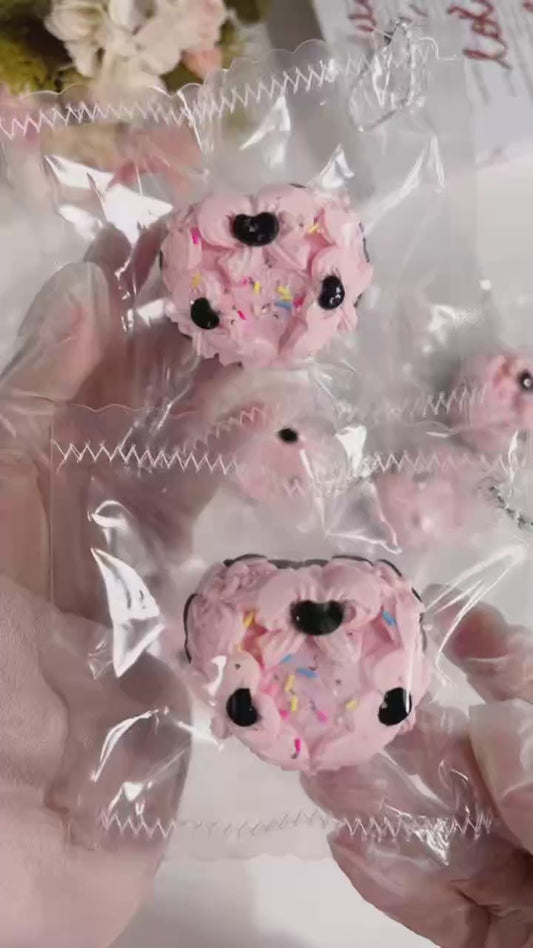 リアルフードケーキスクイーズトイ 子供用スローリバウンド ストレス解消 クリーム泥感 食品グレードシリコン 高見た目 ストレス発散 トレンドトイ